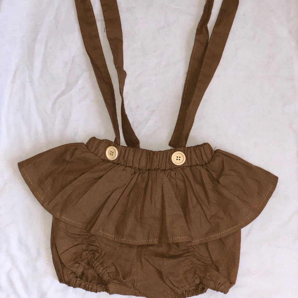 Brown Baby short spenders